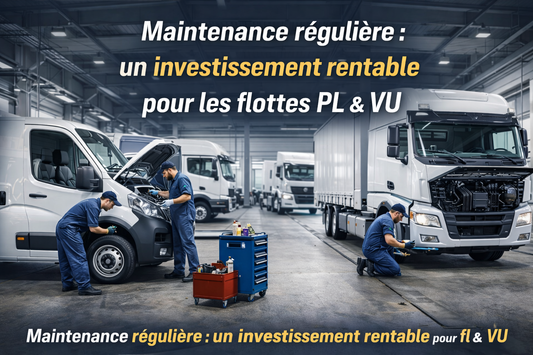 Maintenance régulière : un investissement rentable pour les flottes PL & VU