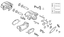 Kit plaquettes + témoins d'usure - 500055564