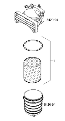 Filtre à carburant - 5801516883
