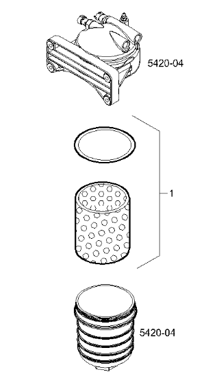 Filtre à carburant - 5801516883